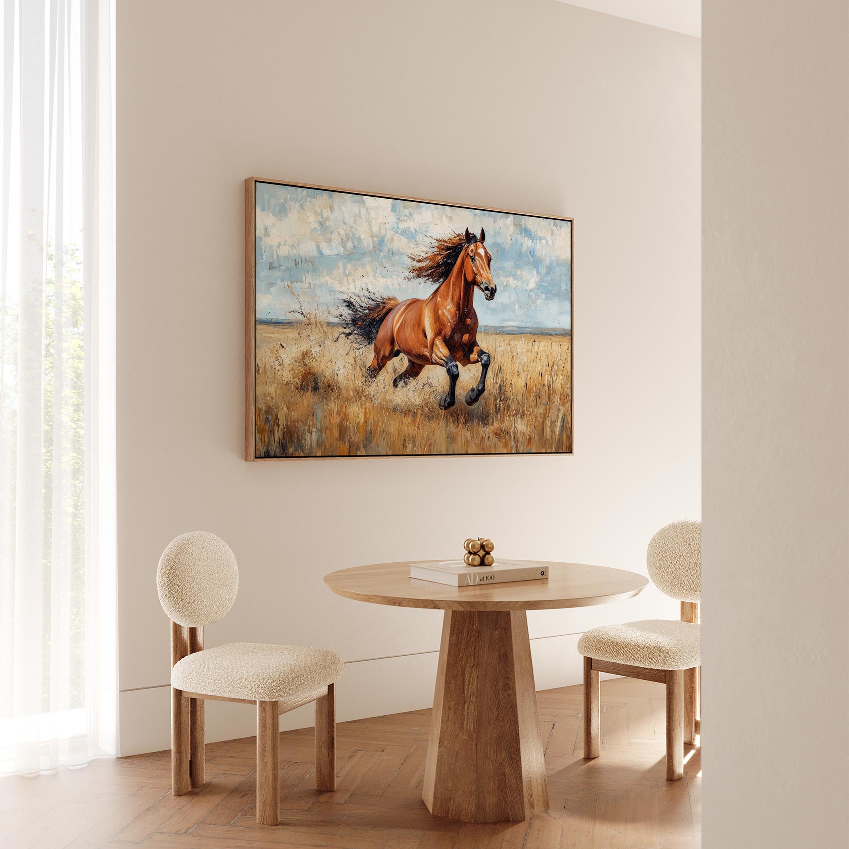 Impressionistisch galopperend paard - Afbeelding 5