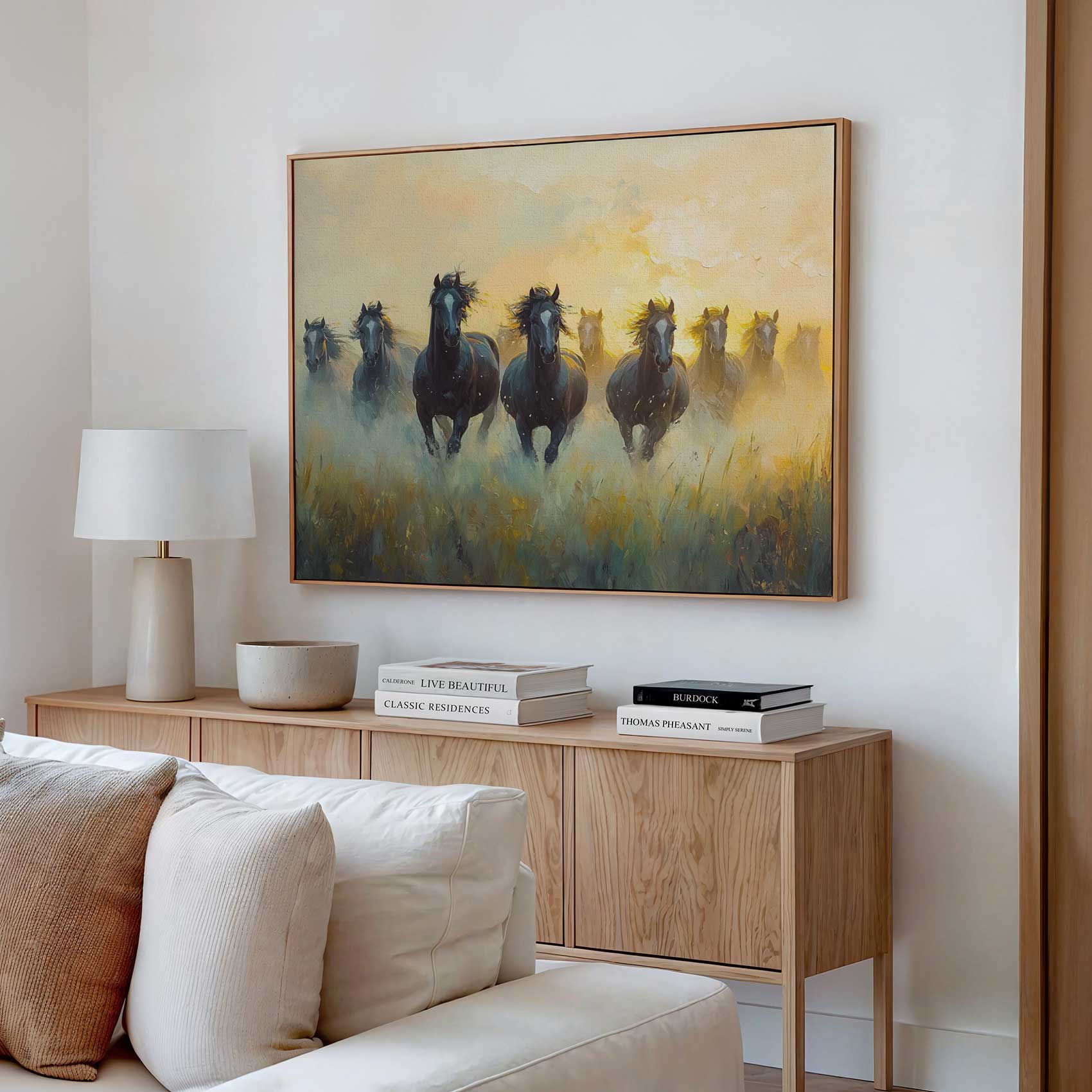 Vurige paarden in galop - Afbeelding 2