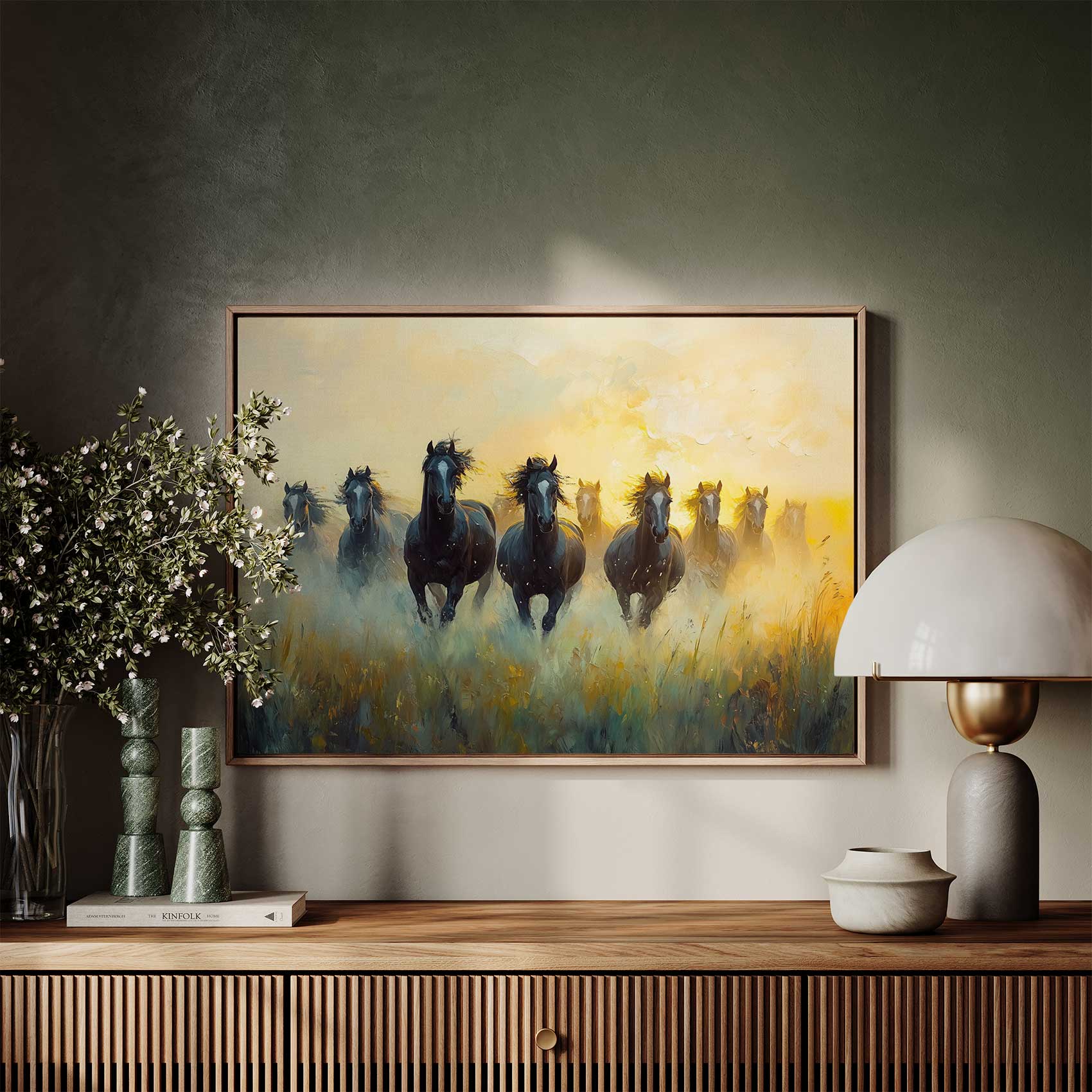 Vurige paarden in galop - Afbeelding 7