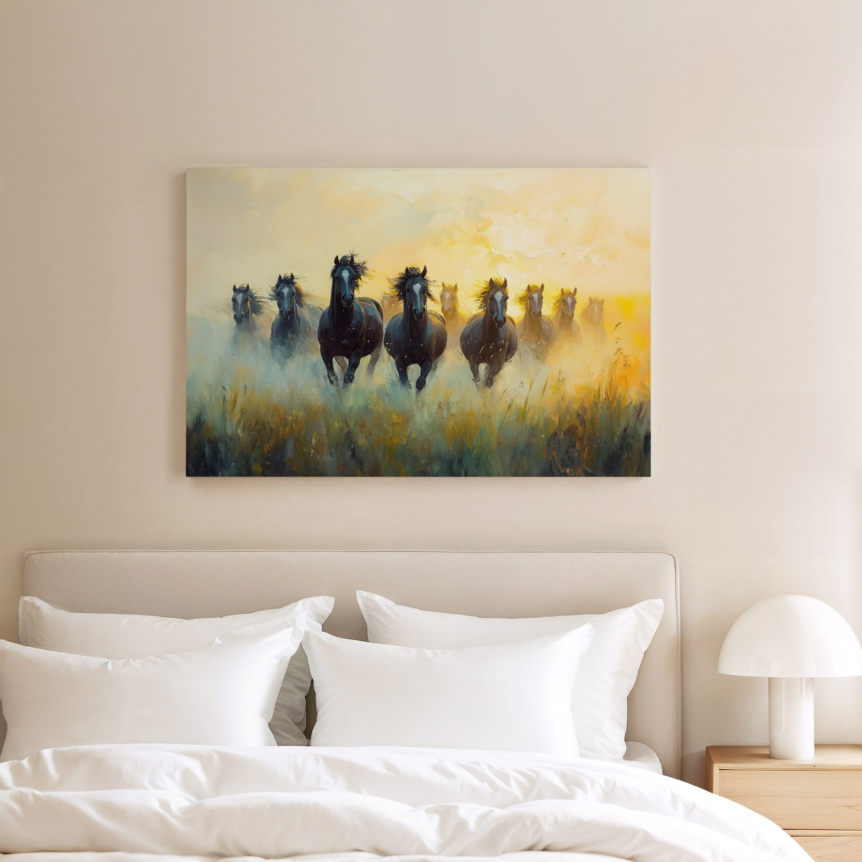 Vurige paarden in galop - Afbeelding 8