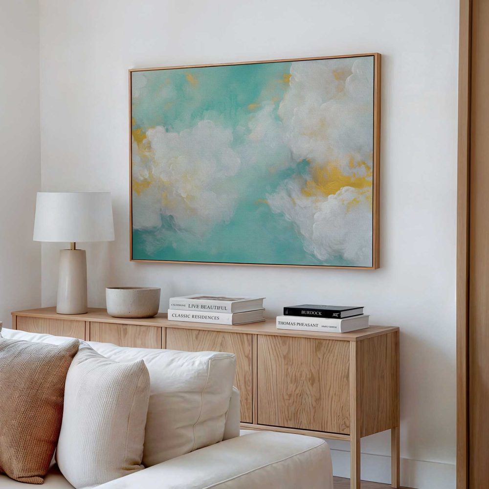 Alternative view of Abstracte lucht en water impressie