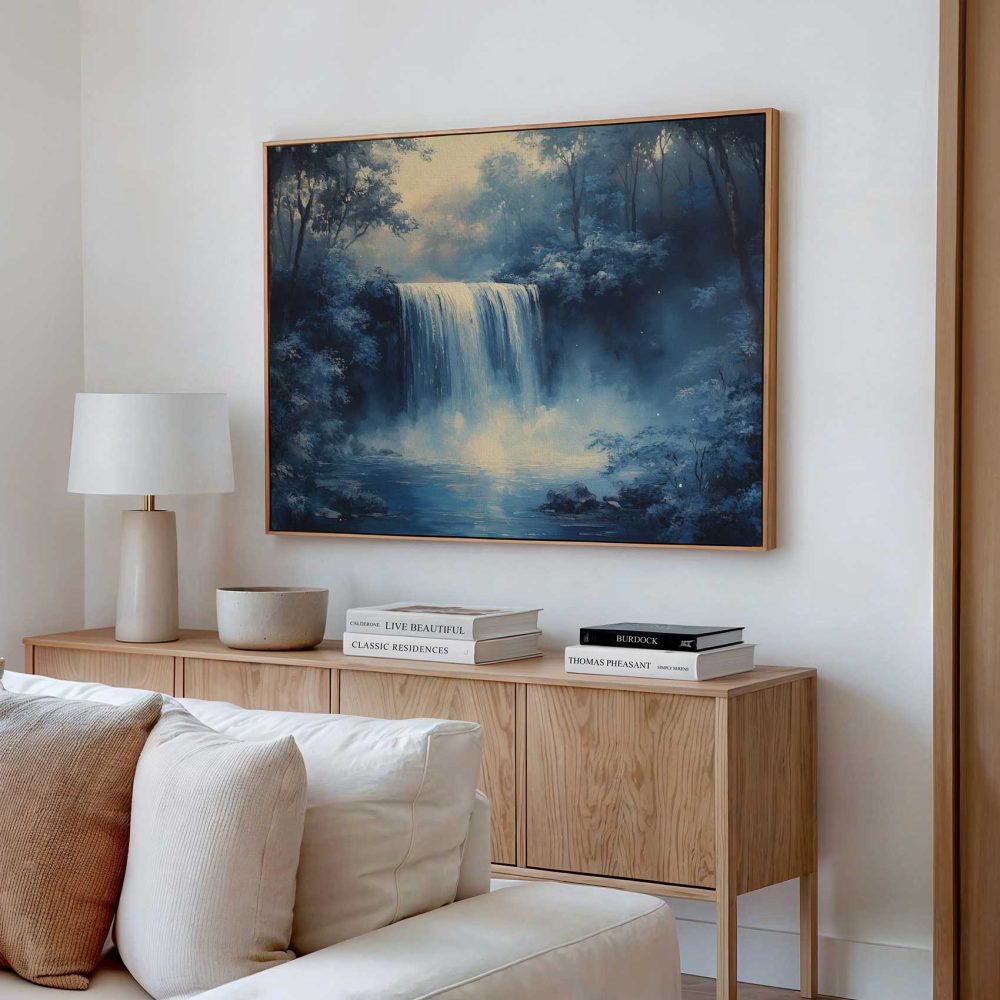 Alternative view of Rustige Waterval in Bos