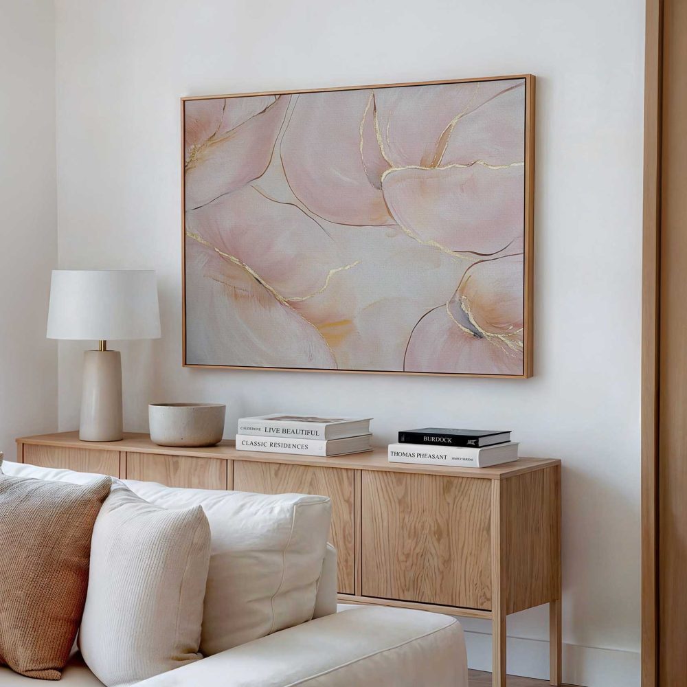 Alternative view of Delicate Pink Floral Elegance