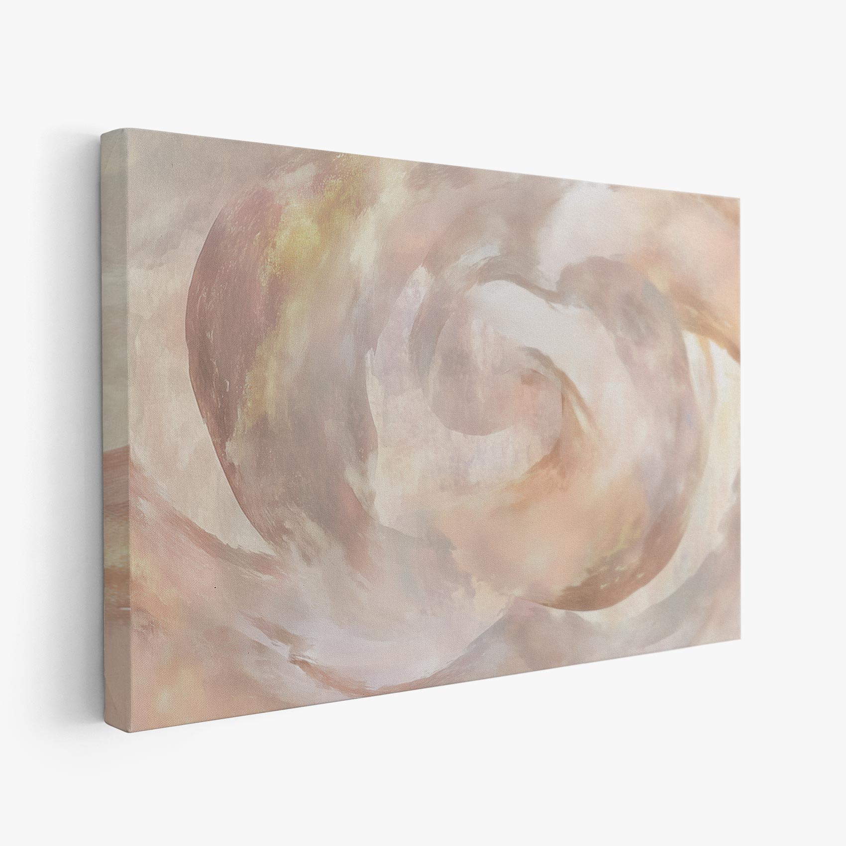 Zacht abstract pastelschilderij