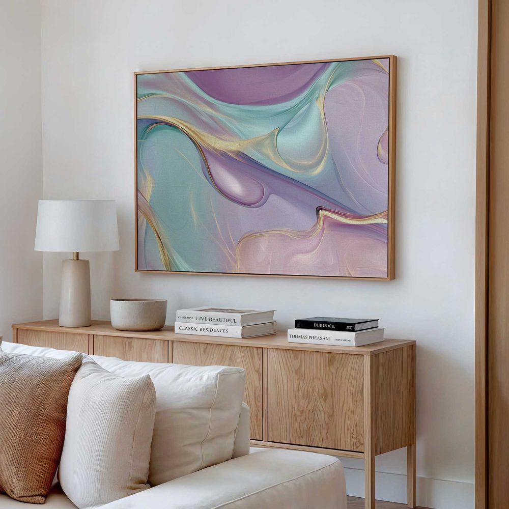 Alternative view of Abstracte kleurenpracht in beweging