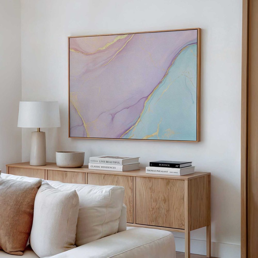 Alternative view of Abstracte Gouden Kleuren Werveling