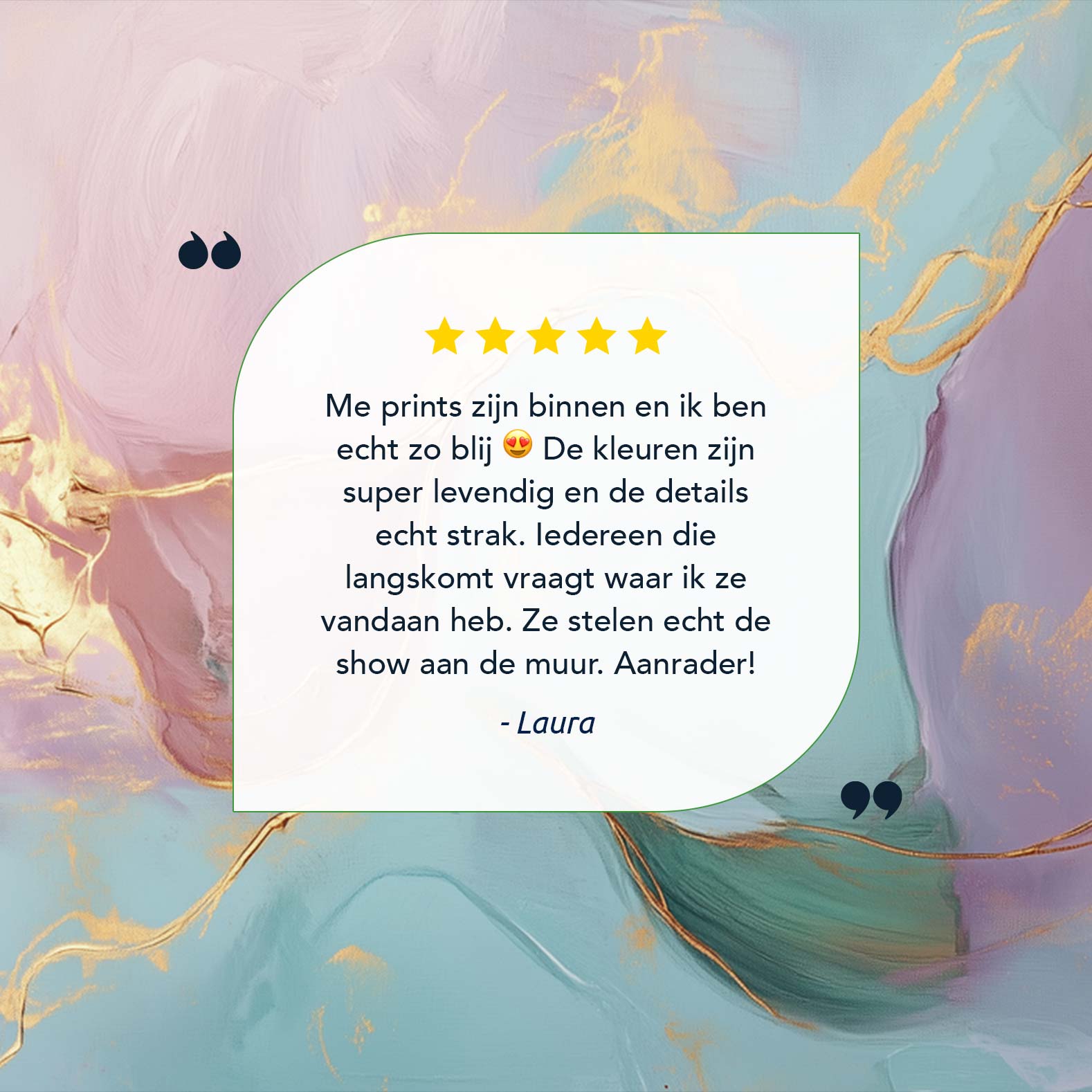 Abstracte kleurenharmonie in goud - Afbeelding 9