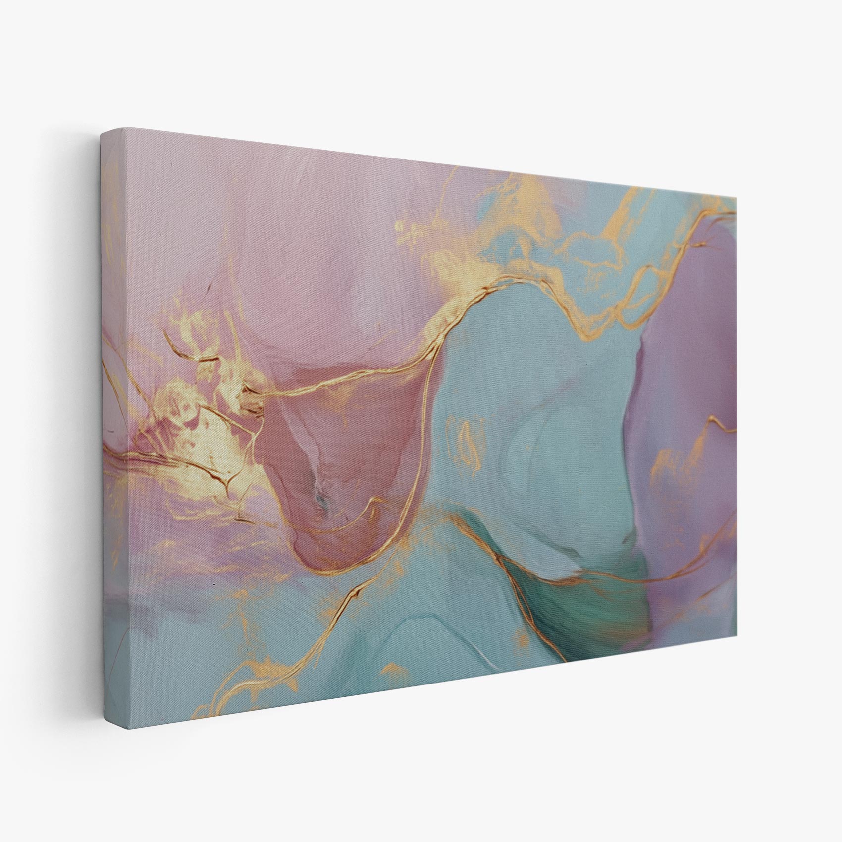 Abstracte kleurenharmonie in goud