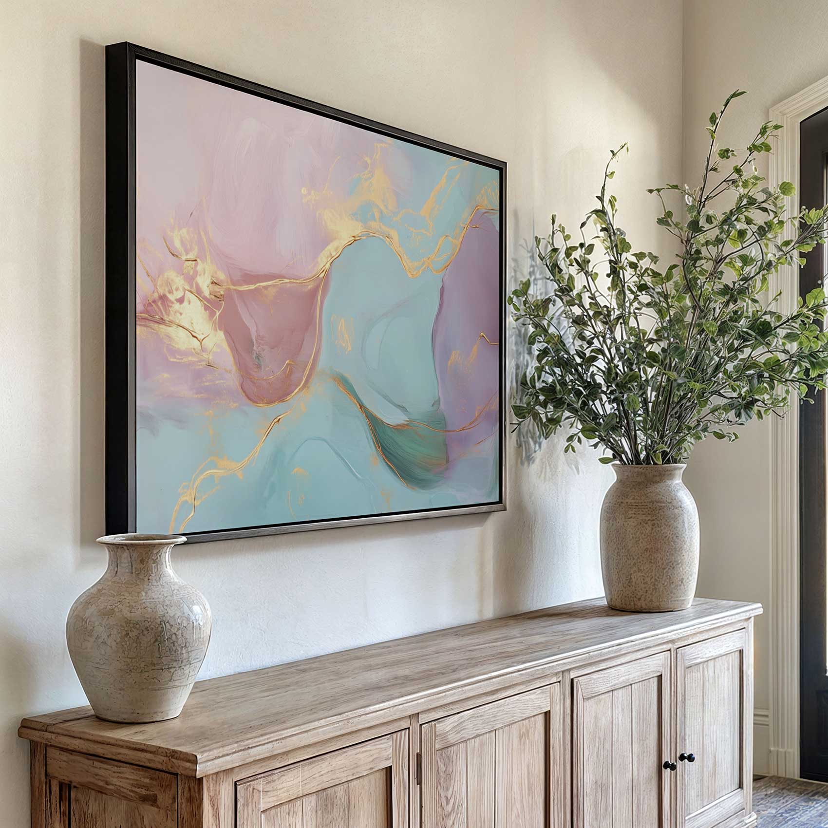 Abstracte kleurenharmonie in goud - Afbeelding 6