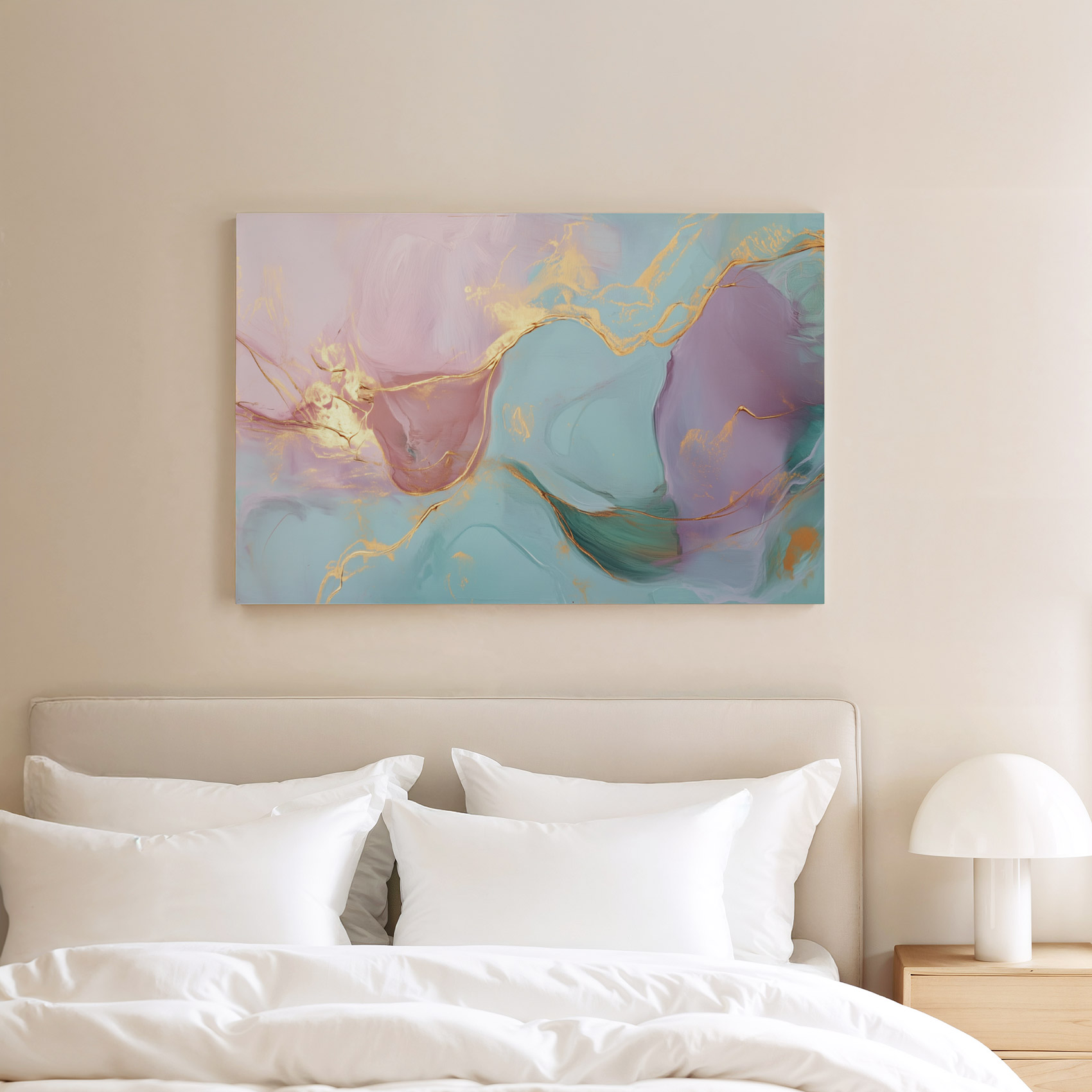 Abstracte kleurenharmonie in goud - Afbeelding 8