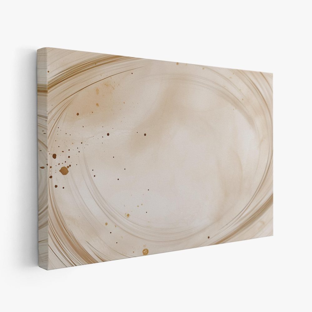 Abstracte Bruine Cirkeletralogie