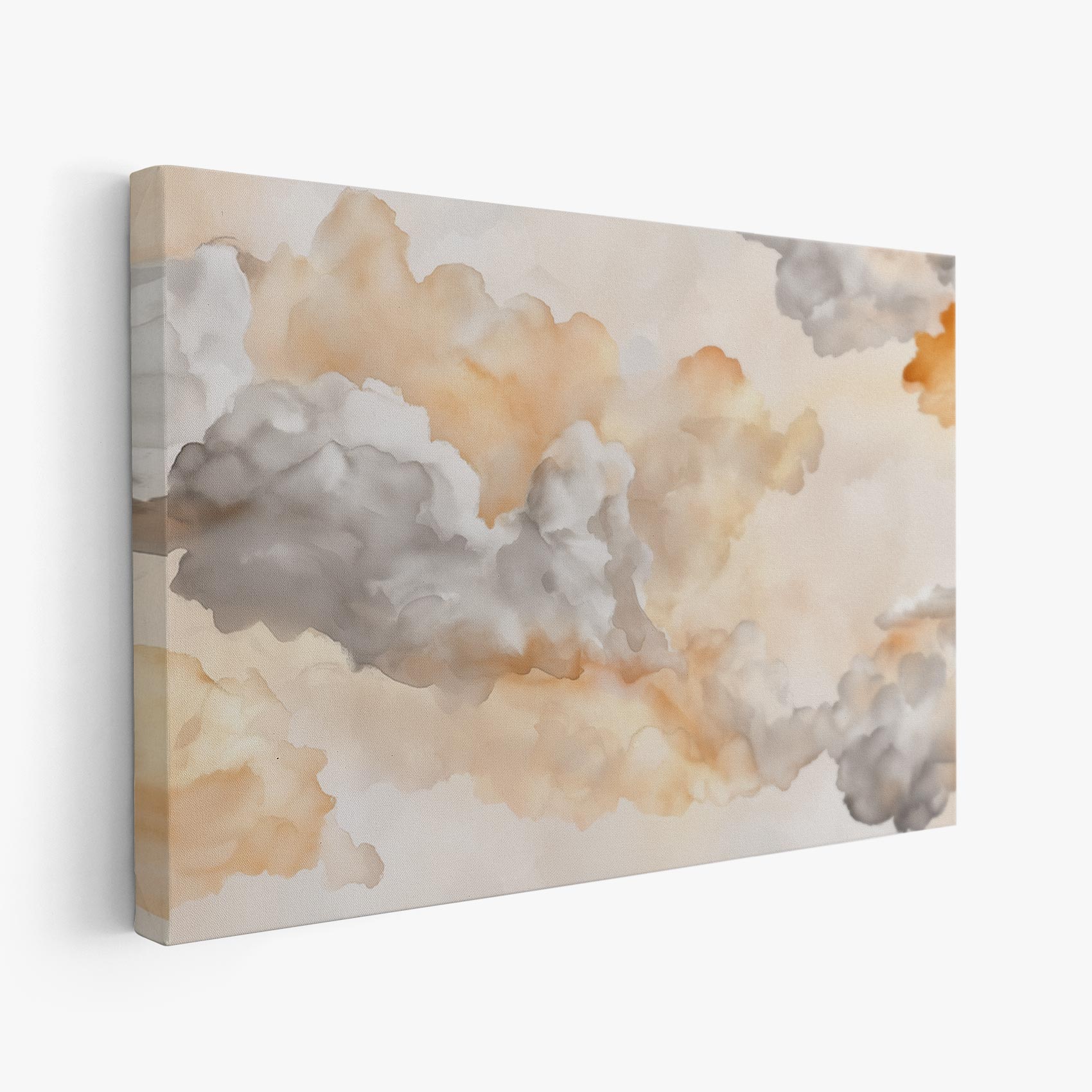 Rustige waterverluchtige wolken