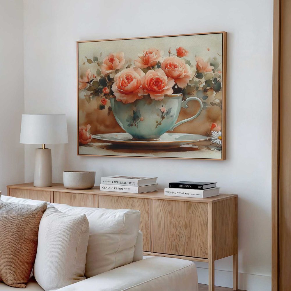 Alternative view of Bloementhee in sierlijke kop