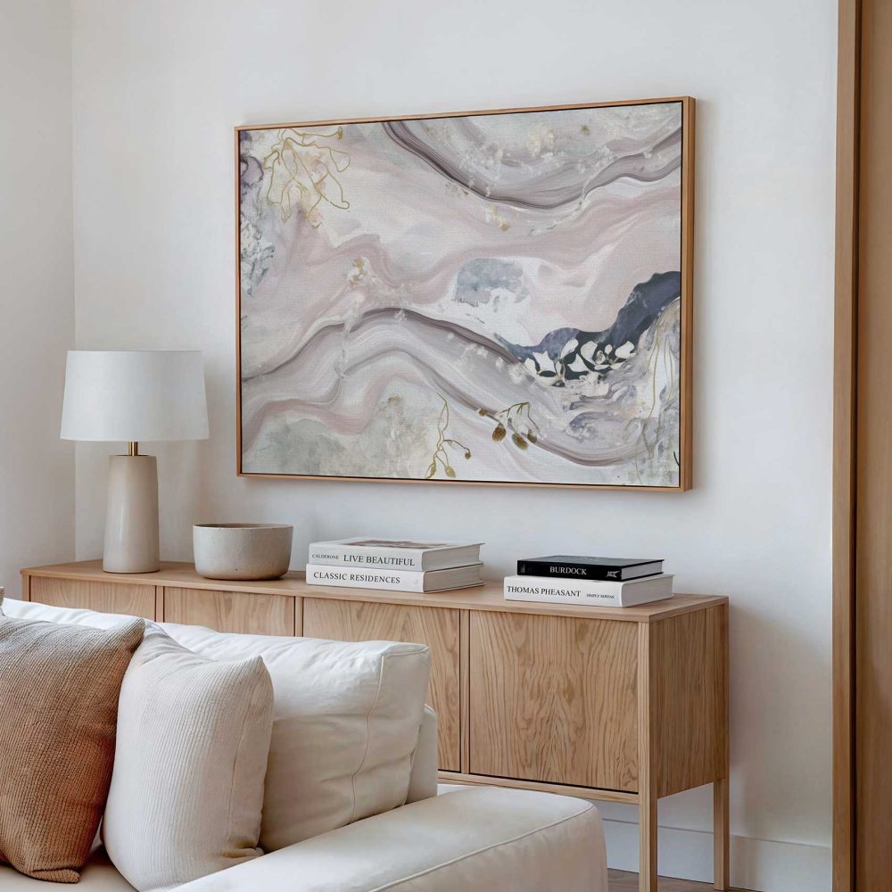 Alternative view of Abstracte Marmeren Bloemen Kunst