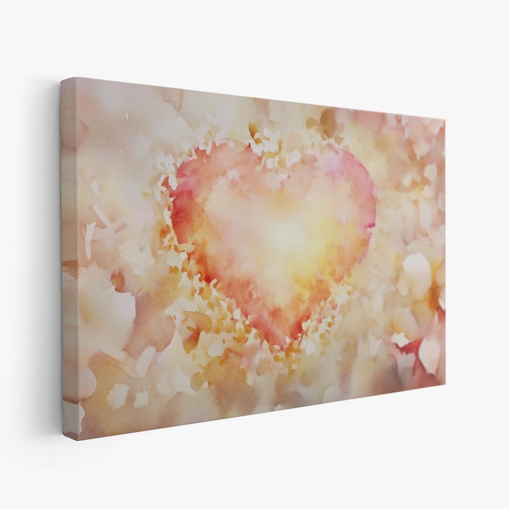 Abstracte waterverf hartkunst