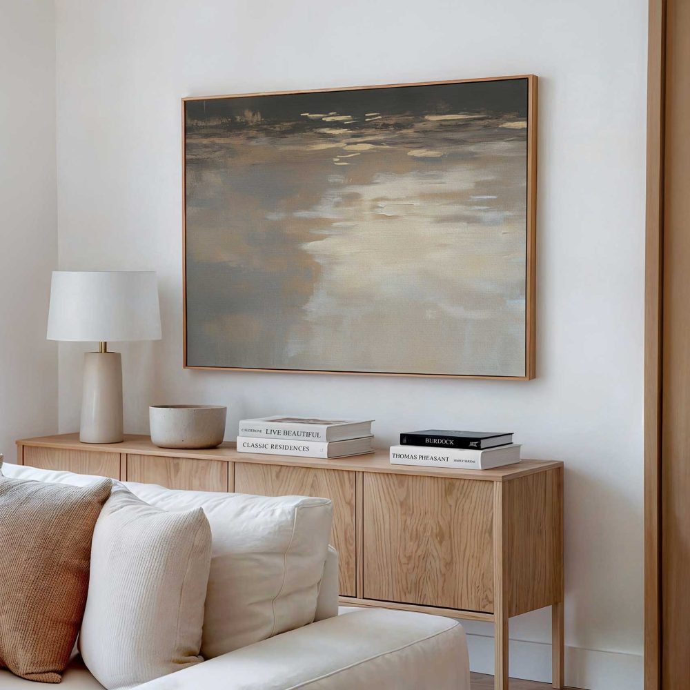 Alternative view of Abstracte serene diepteschildering