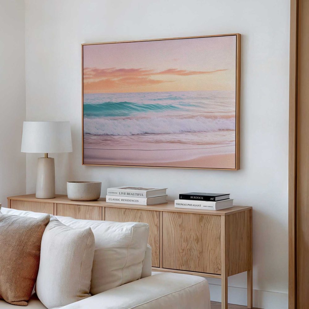 Alternative view of Prachtige zonsondergangstrand