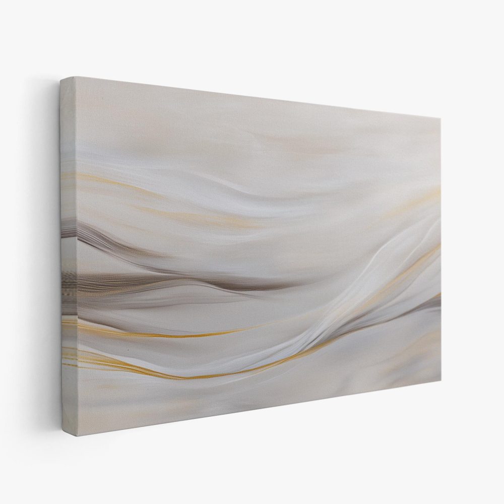 Abstracte lijnen in serene tinten