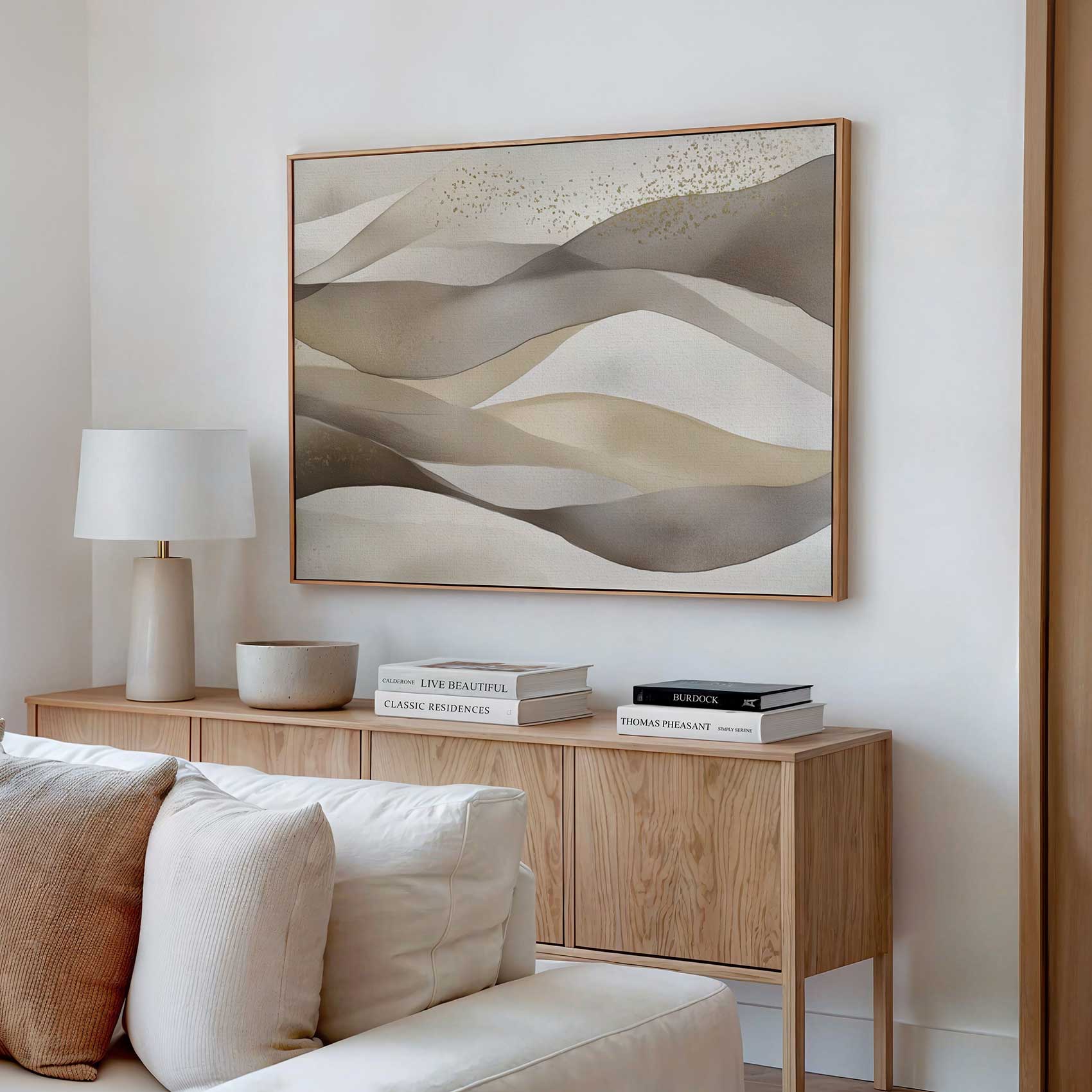 Abstracte goudglans kunst - Afbeelding 2