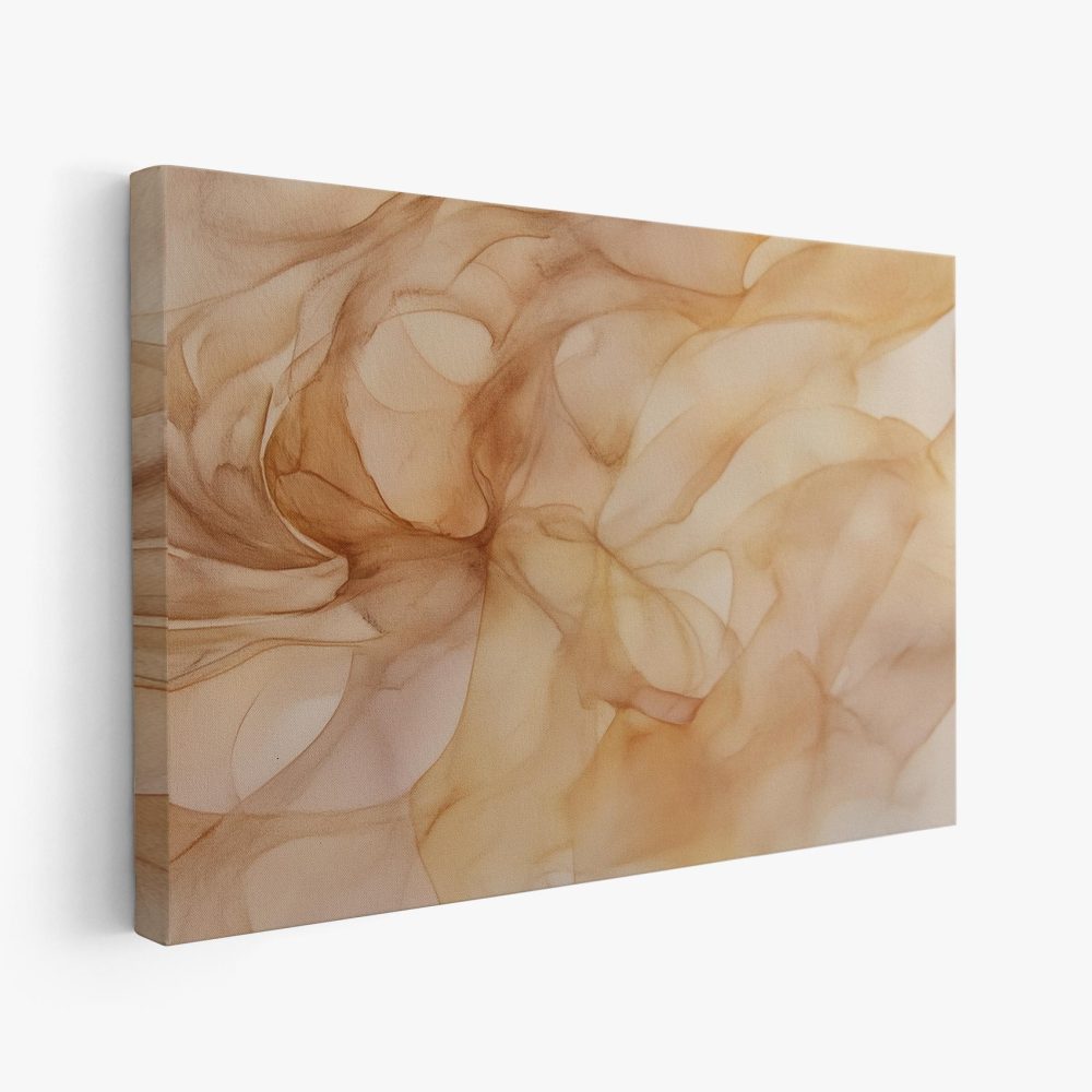 Abstracte aarde-wolken kunst