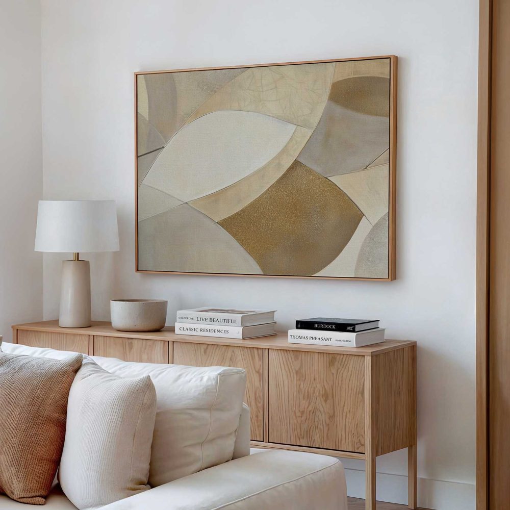 Alternative view of Abstract Gouden Kunstwerk