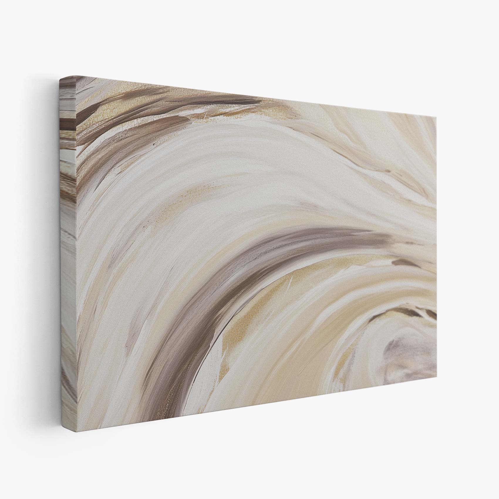 Abstracte warme penseelstreken