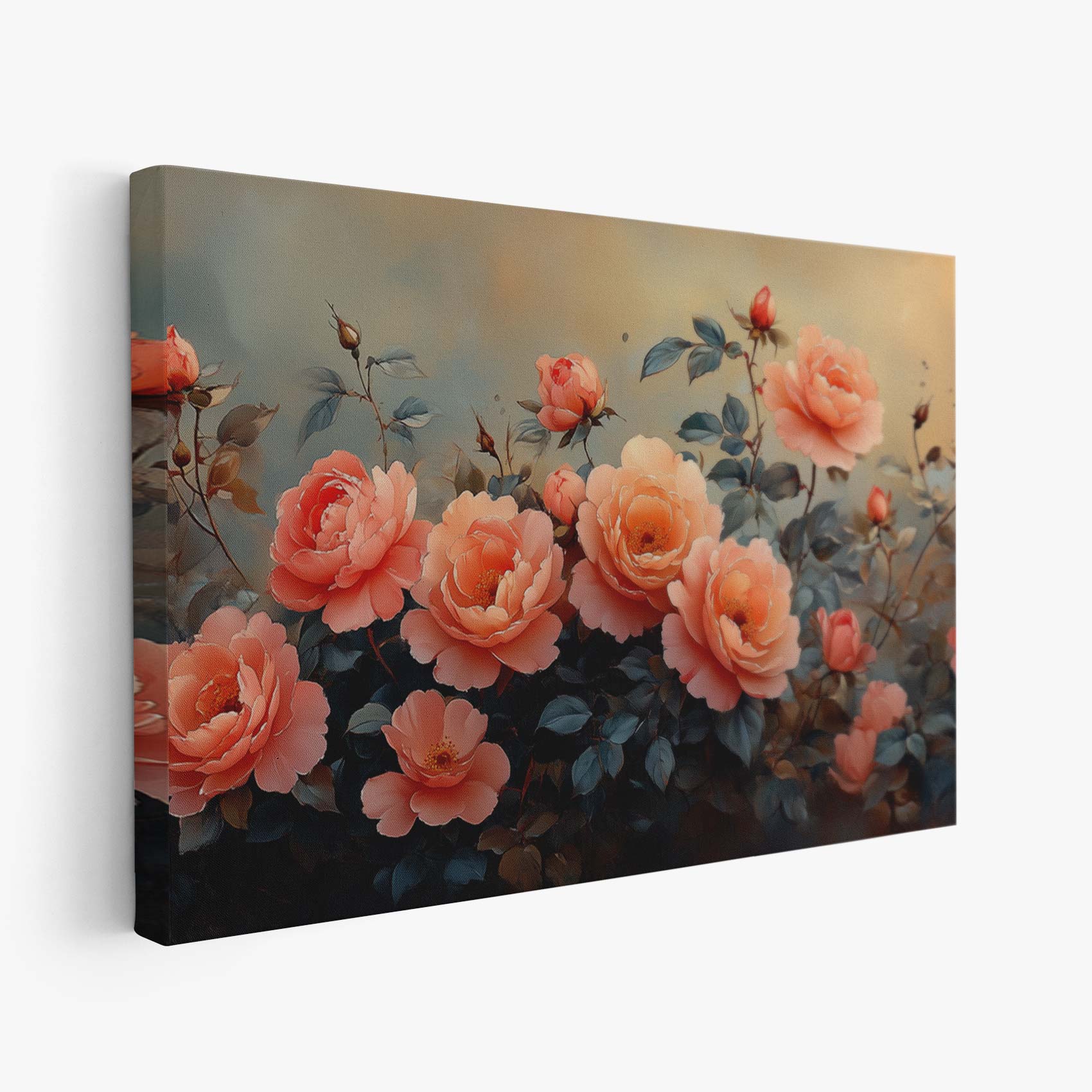 Prachtige roze rozenarrangement