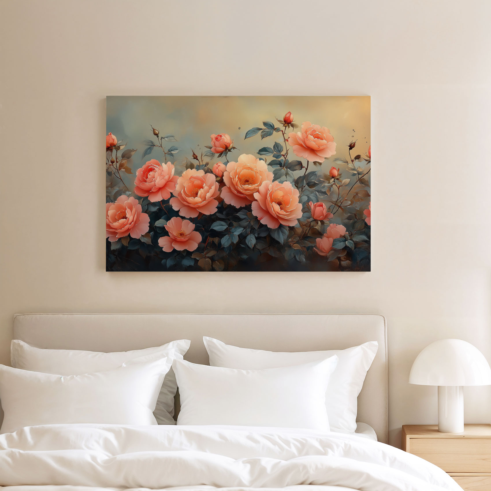 Prachtige roze rozenarrangement - Afbeelding 8