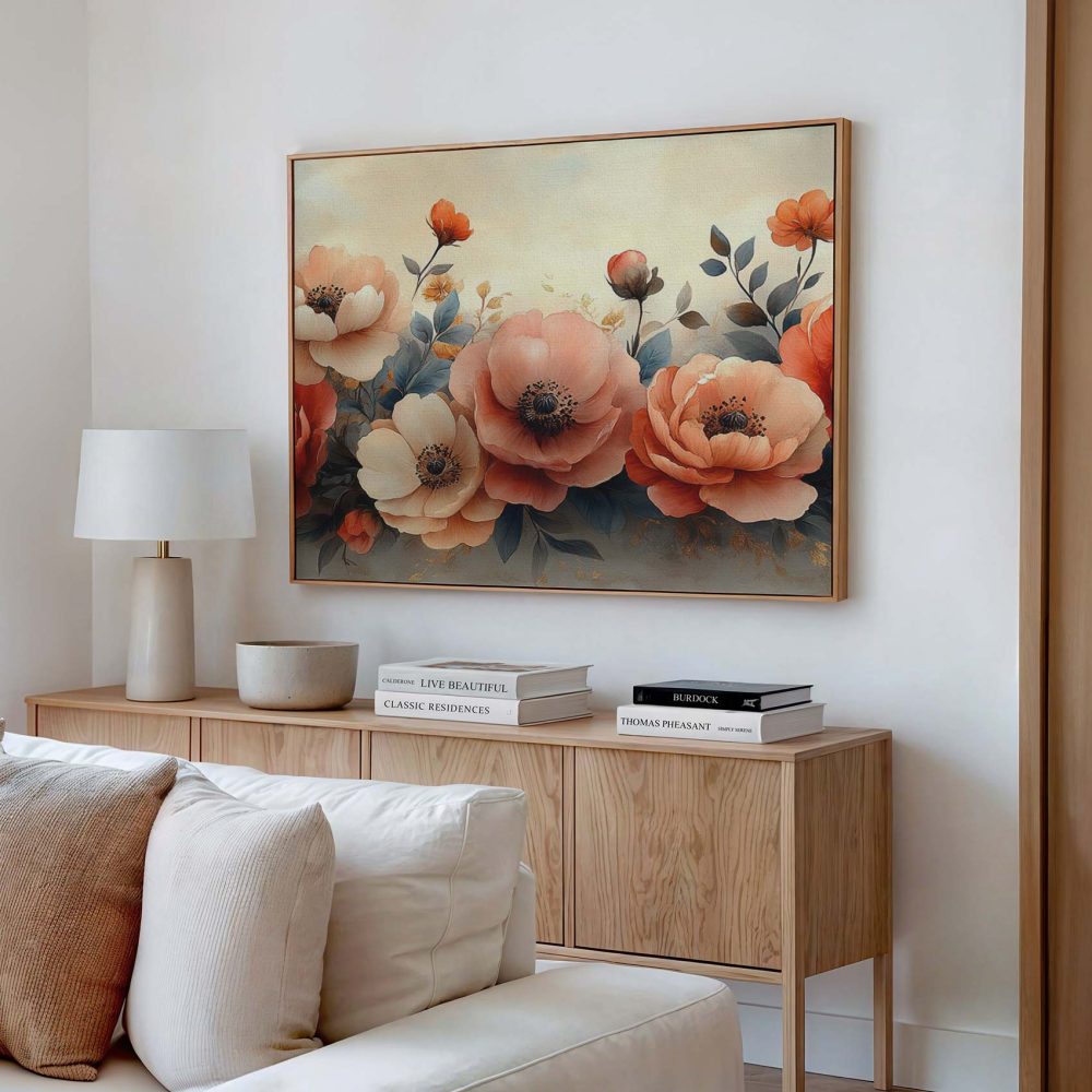 Alternative view of Vrolijk bloemenveld in felle tinten