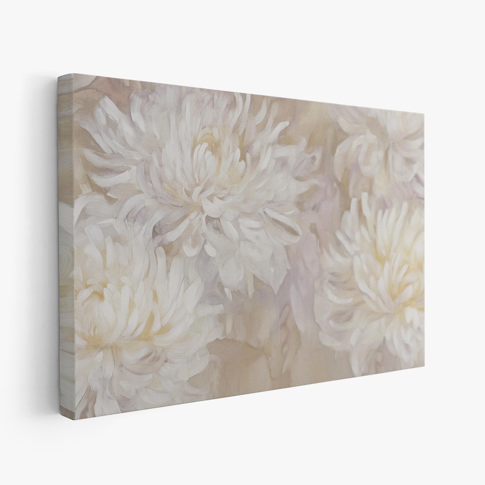 Witte chrysanten bloemenpracht