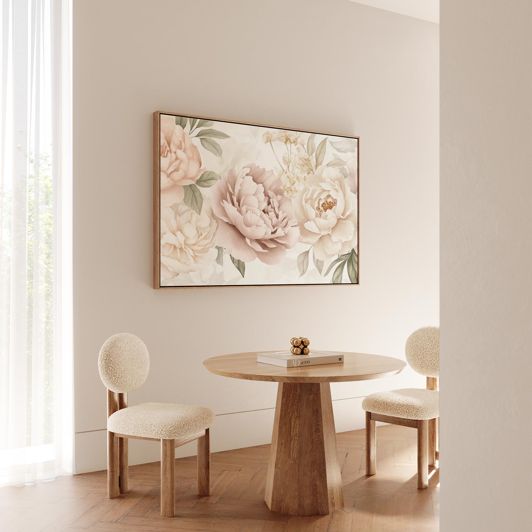 Zachtroze bloemenclose-up - Afbeelding 5
