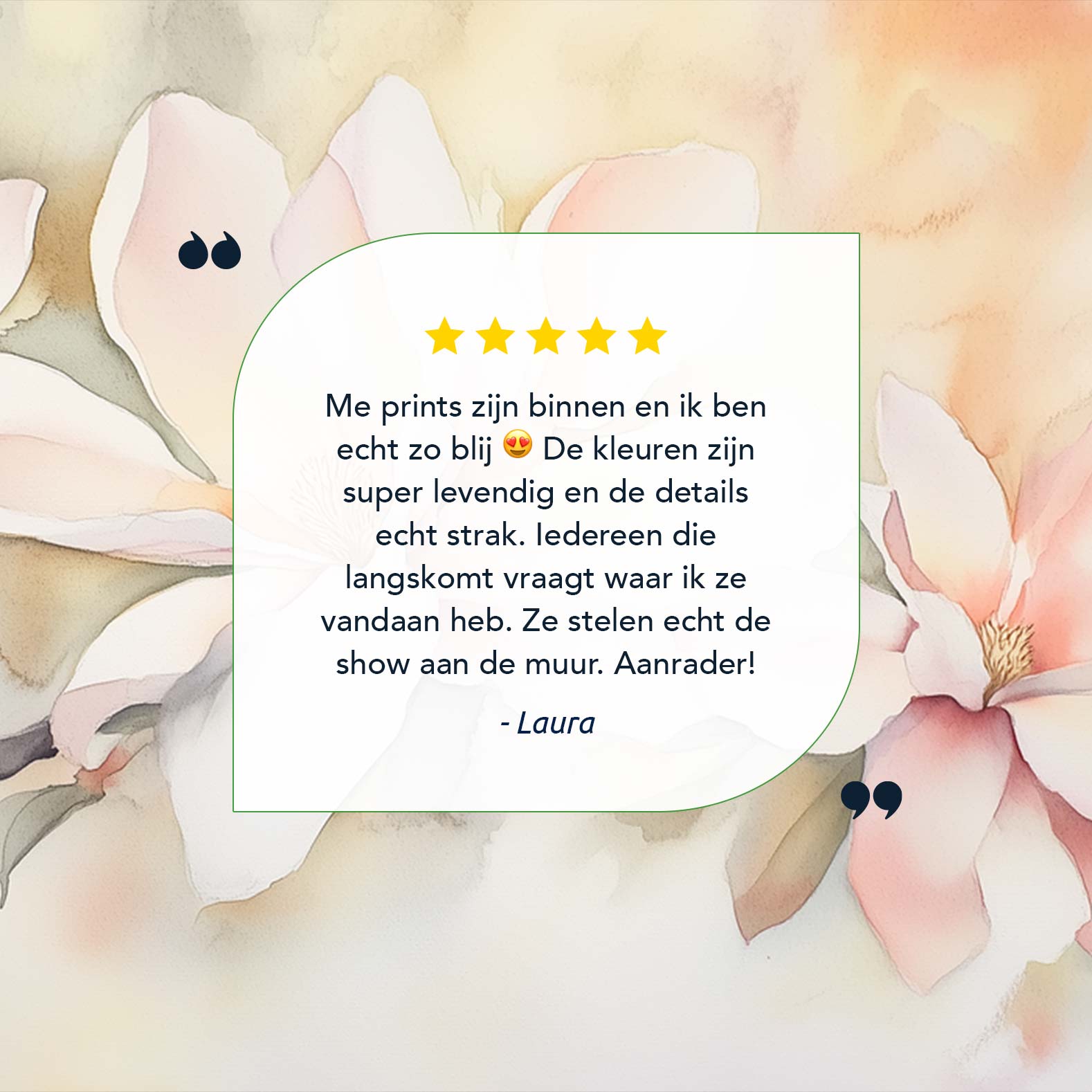Zachtroze bloementak aquarel - Afbeelding 9