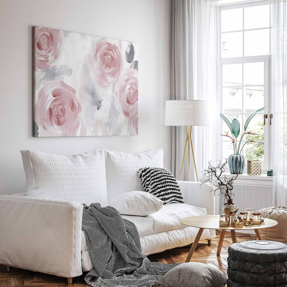 Alternative view of Abstract Rozen in Pastel