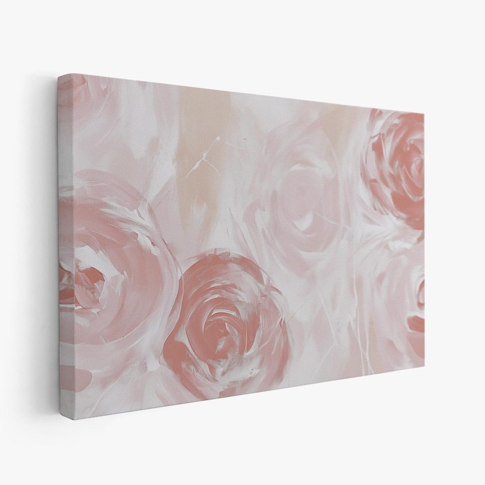 Abstract Rozen Schilderij Pastel